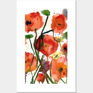 Poppy Flowers Posters and Art